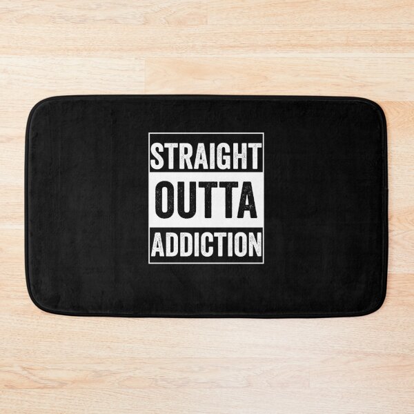 Item preview, Drug Recovery Straight Outta Addiction Funny Gift AA NA designed and sold by BiagioDeFranco.