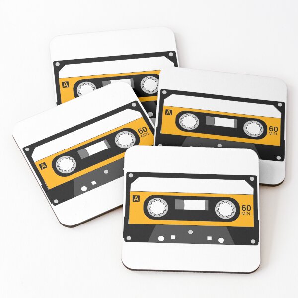Item preview, yellow cassette designed and sold by colorhadaa.