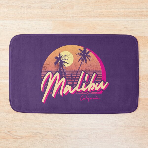 Item preview, Retro Malibu California Sunset Beach Graphic designed and sold by Si Li.