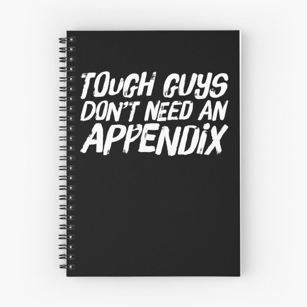 Item preview, Funny Appendix Removed Men's Gift Tough Guys Don't Need  designed and sold by BiagioDeFranco.