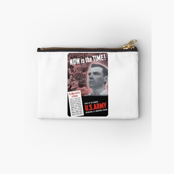 Item preview, Now Is The Time -- WW2 Army Recruiting designed and sold by warishellstore.