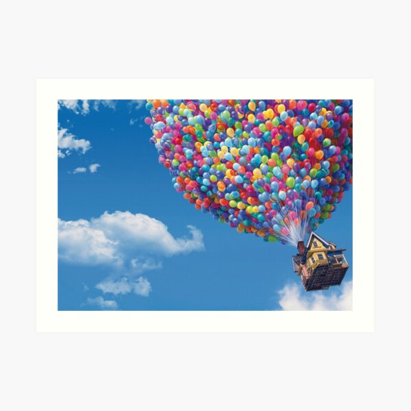 The House from Up Art Print