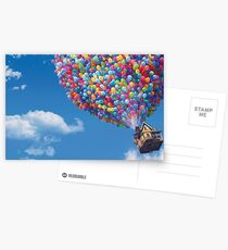 The House from Up Postcards