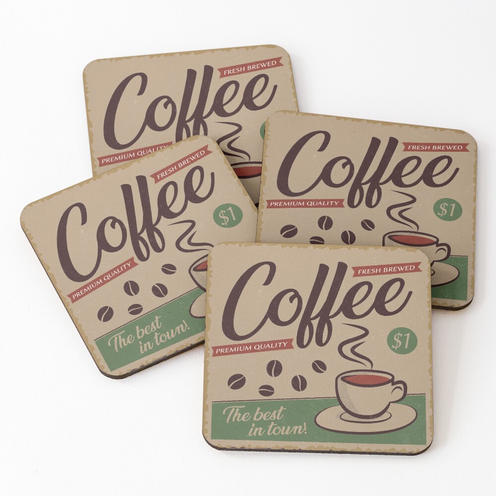 Item preview, Coasters (Set of 4) designed and sold by hellcom.
