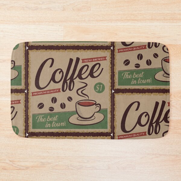 Item preview, Coffee Retro Poster designed and sold by hellcom.