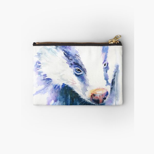 Item preview, Badger in Watercolour designed and sold by Emma Parrish.