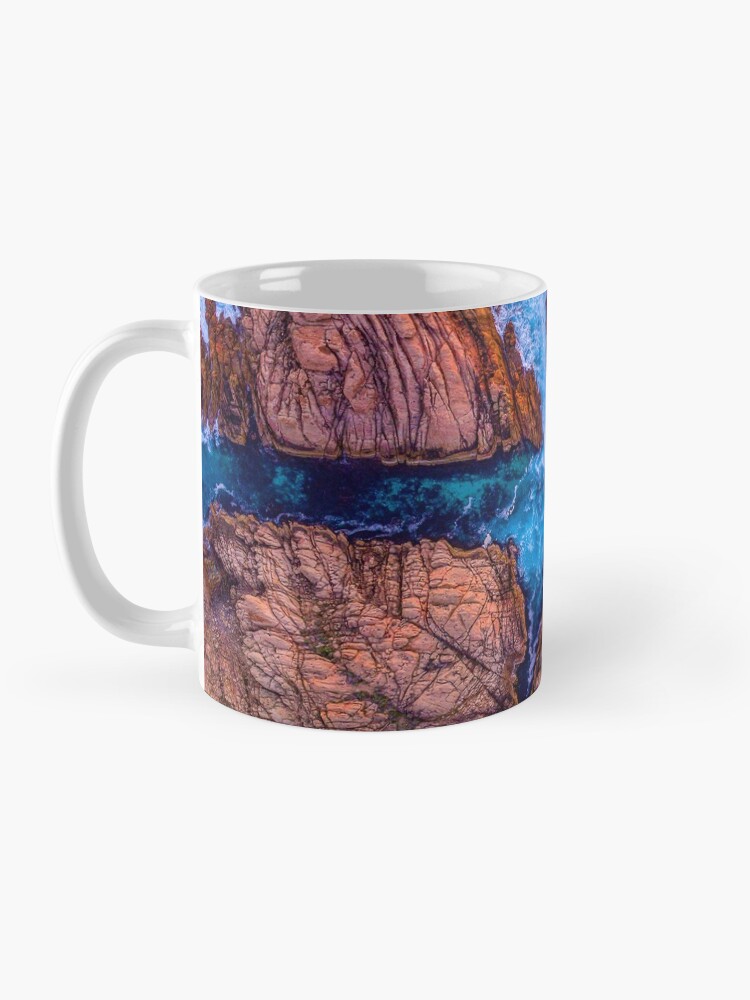 Alternate view of Canal Rocks, Western Australia Mug
