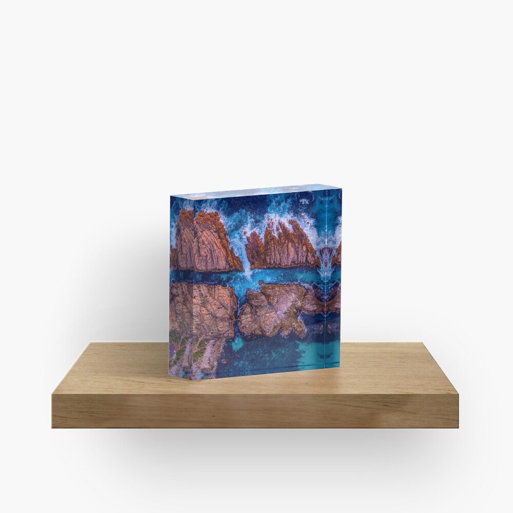 Canal Rocks, Western Australia Acrylic Block