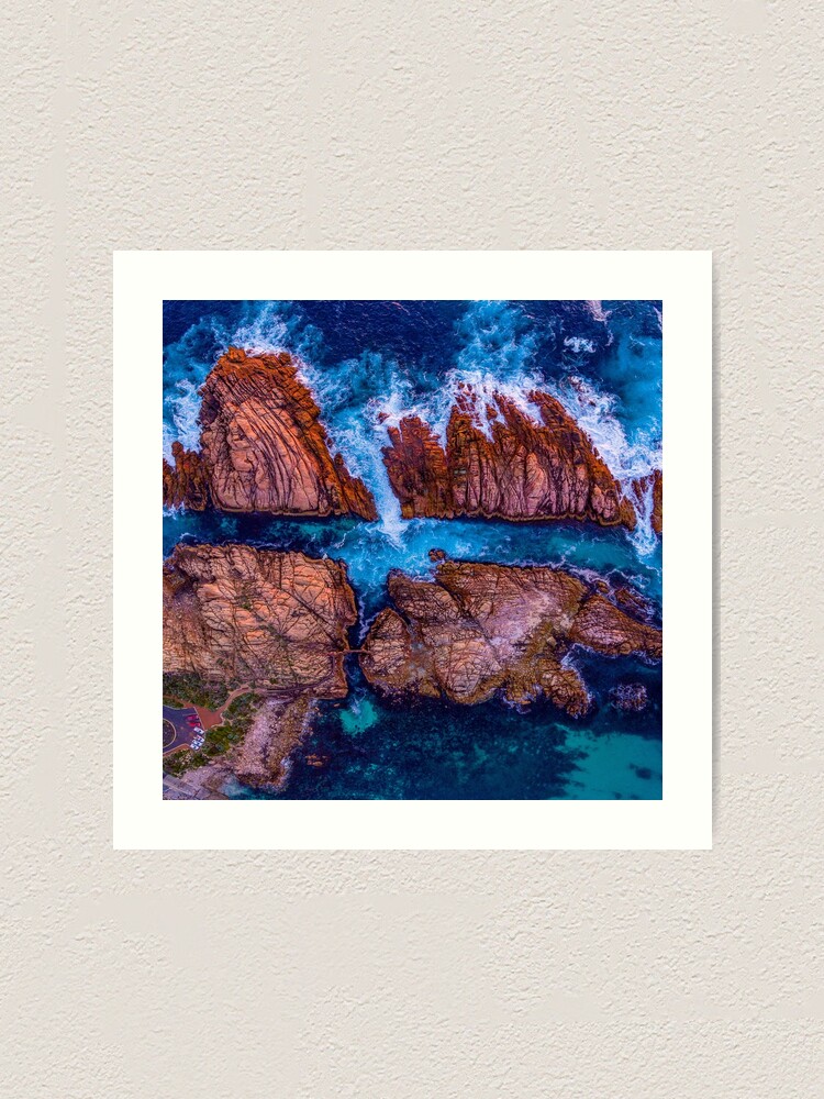 Alternate view of Canal Rocks, Western Australia Art Print