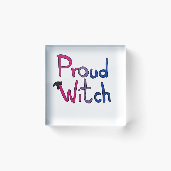 Item preview, Proud Witch - Bisexual designed and sold by CycloneCrafts.