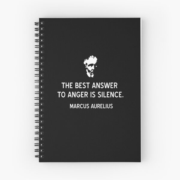 Item preview, Stoicism Quote on Anger by Marcus Aurelius designed and sold by jutulen.