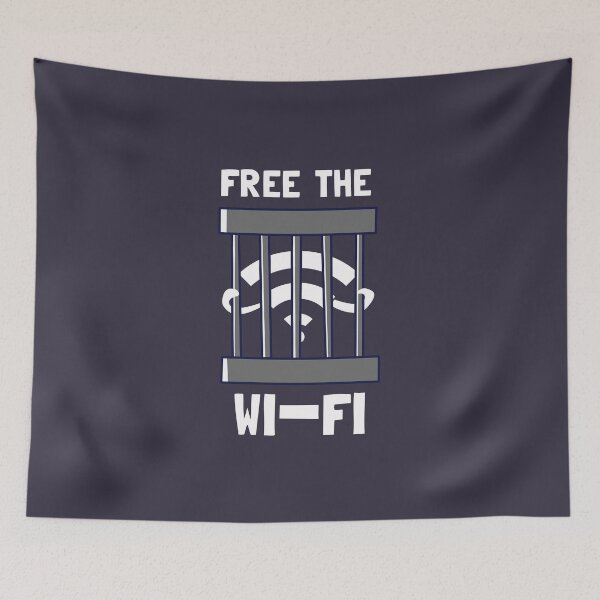 Item preview, Free The Wi-Fi designed and sold by Yipptee Shirts.