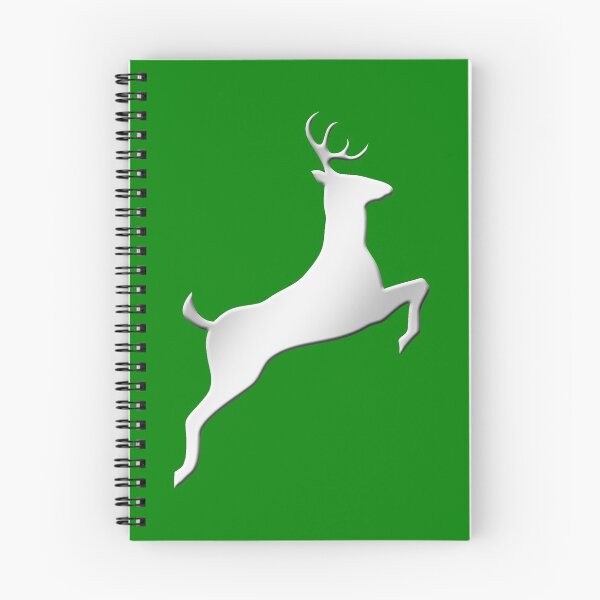 Item preview, Silver Metalic Looking Deer Leaping designed and sold by Darcy777.