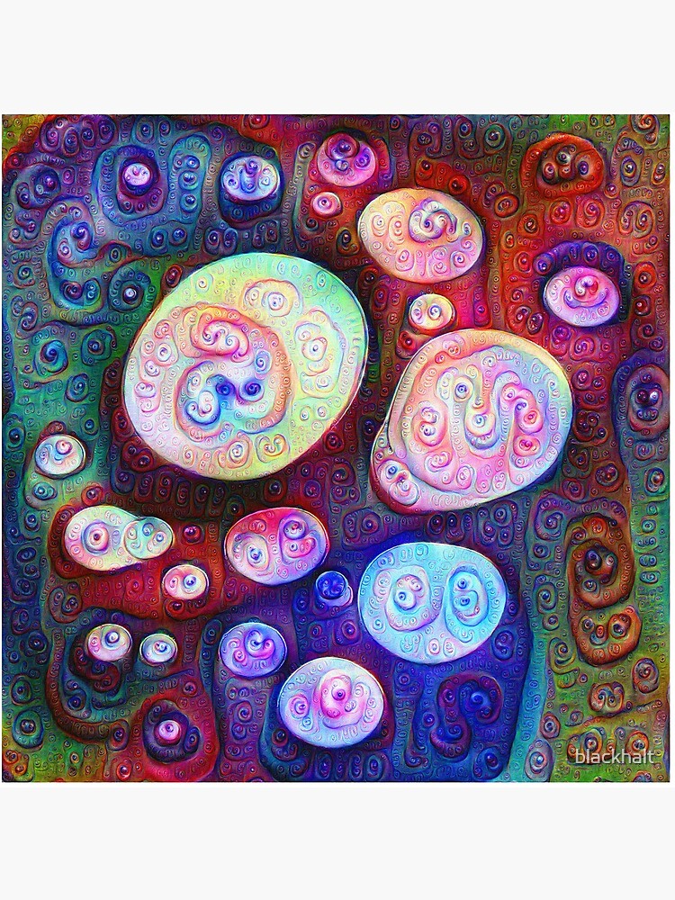 #DeepDream bubbles on frozen lake 5x5K v1450615886 by blackhalt