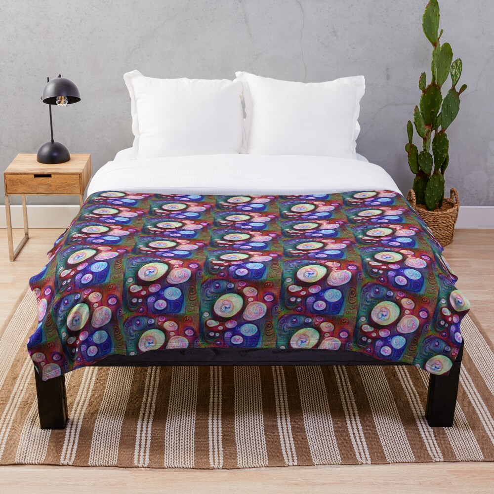 Item preview, Throw Blanket designed and sold by blackhalt.