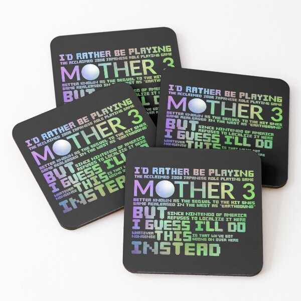 Item preview, I'd Rather Be Playing Mother 3 designed and sold by halberdier.