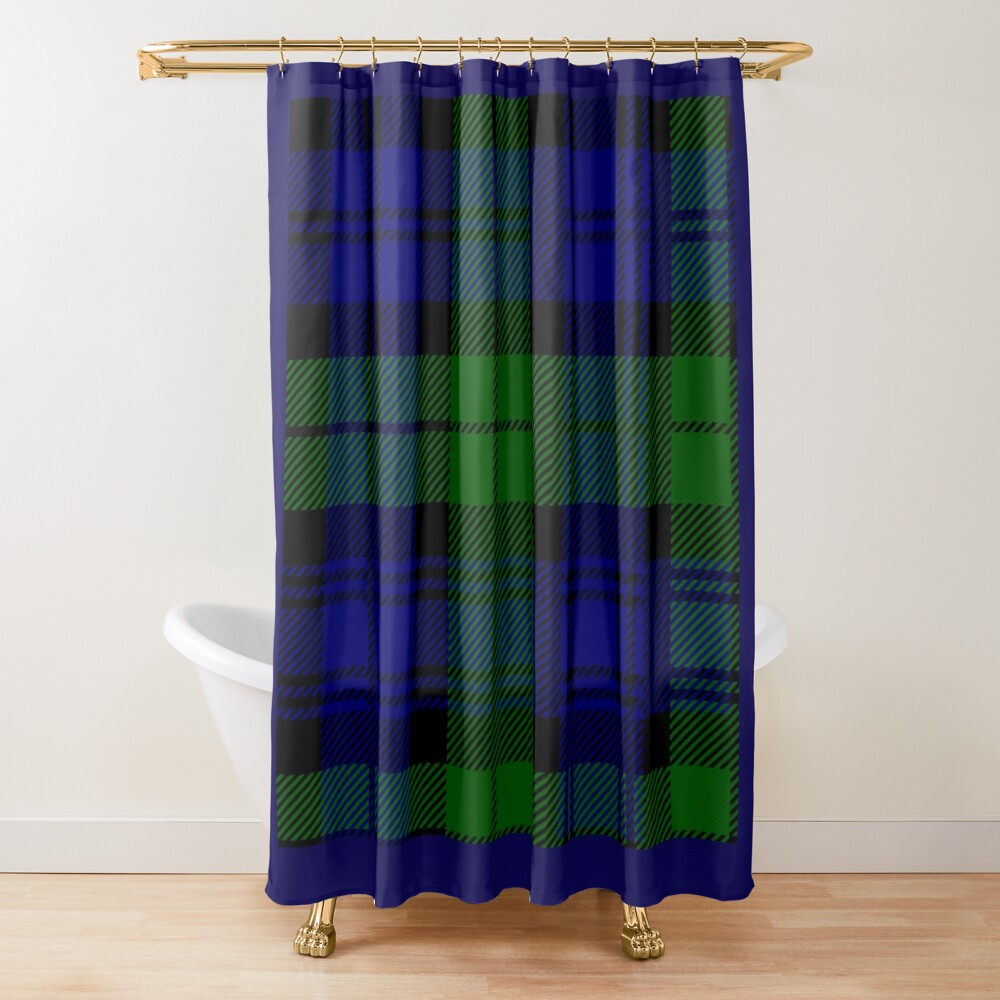 black and blue kilt