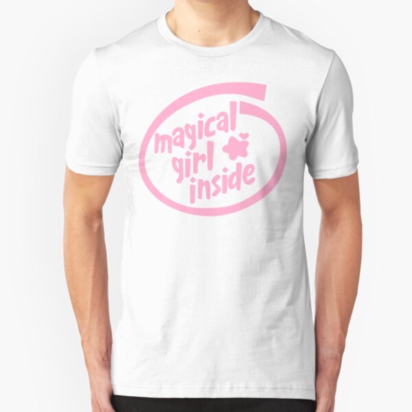 Magical Girl Inside Slim Fit T-Shirt