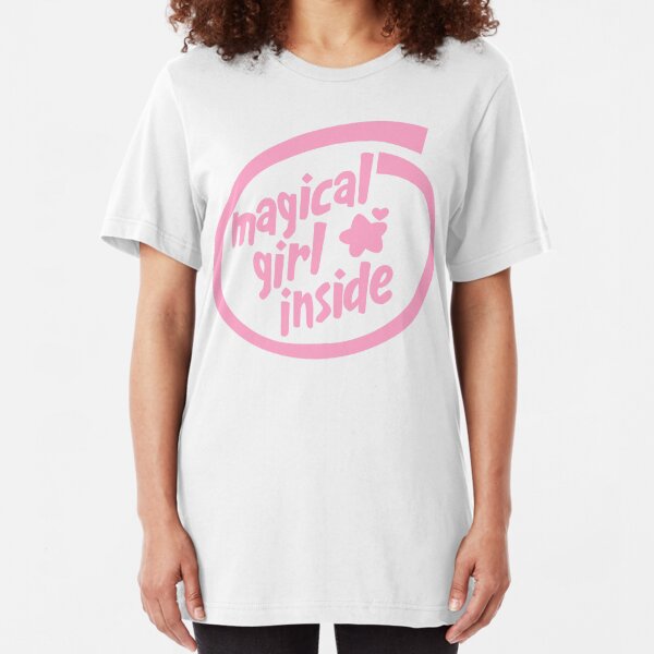 Magical Girl Inside Slim Fit T-Shirt