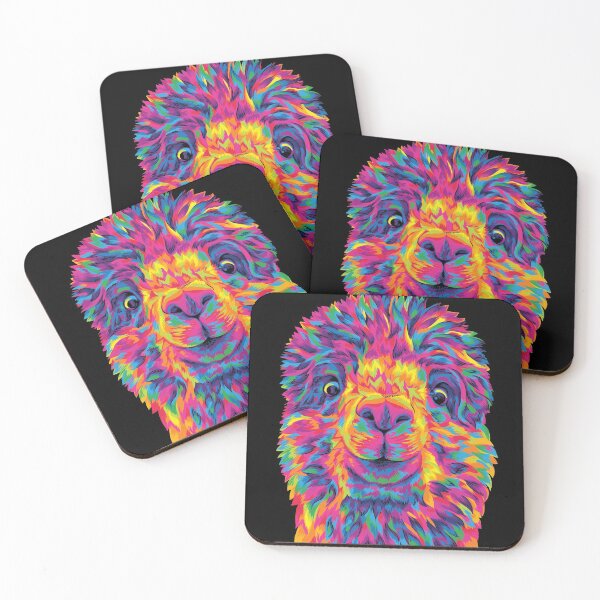 Item preview, Silly Rainbow Alpaca designed and sold by polliadesign.