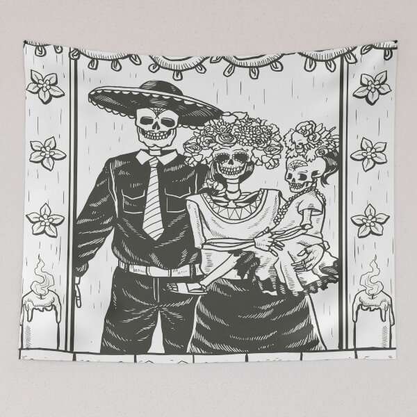 Item preview, Skull Family designed and sold by Ochic.