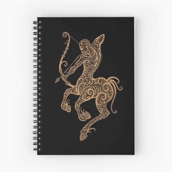 Item preview, Rustic Sagittarius Zodiac Sign on Black designed and sold by JeffBartels.