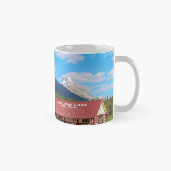 Maligne Lake in Banff Alberta Canada Classic Mug