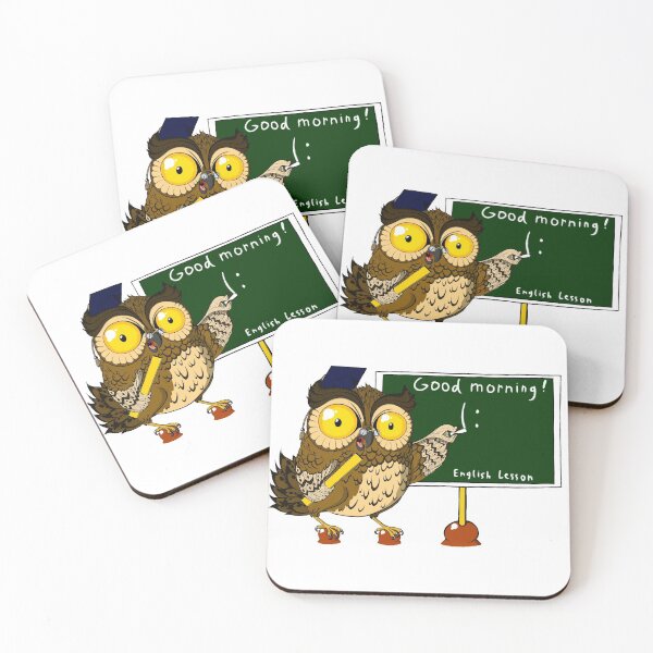 Item preview, English Teacher Owl designed and sold by Monsieur-Shroom.