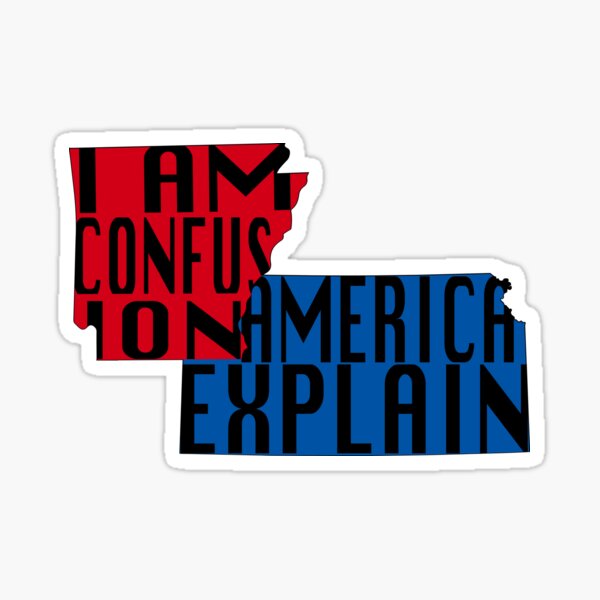 America Explain Sticker