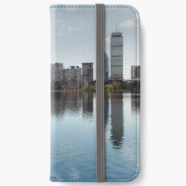 Boston Skyline from John Hancock to Prudential iPhone Wallet