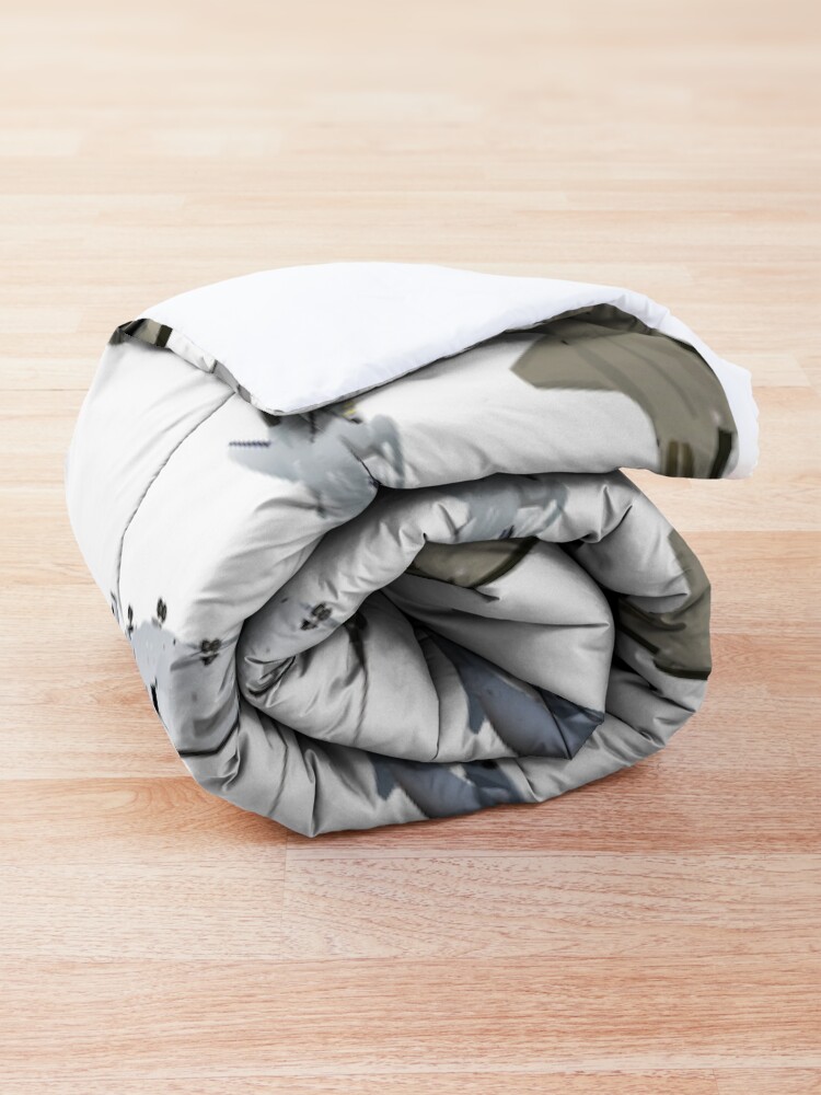 Alternate view of US Military Airplanes Comforter