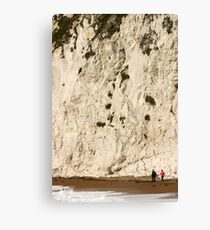 Chalk Cliffs Canvas Print