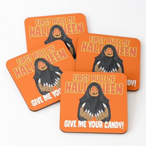 Item preview, First Rule Of Halloween Give Me Your Candy designed and sold by TheCrazyBear.