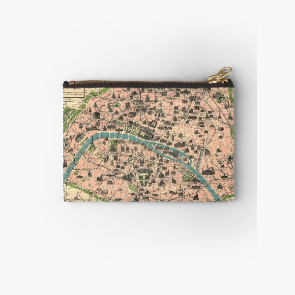 Item preview, PARIS MAP designed and sold by Frogmuse.