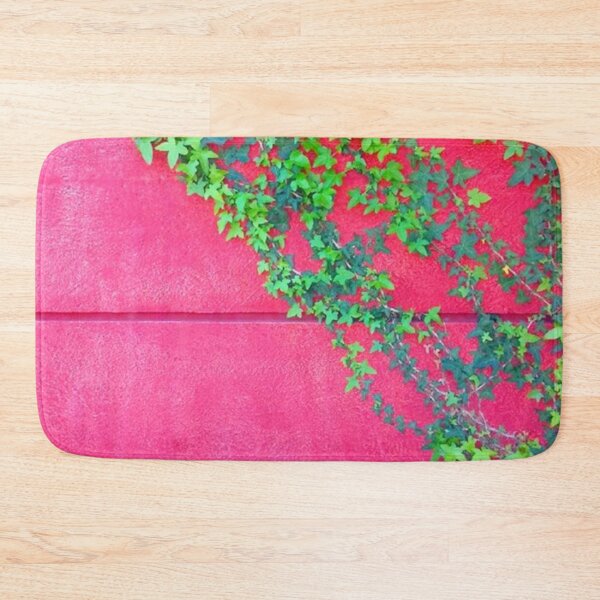 Item preview, Red wall with ivy designed and sold by Frogmuse.