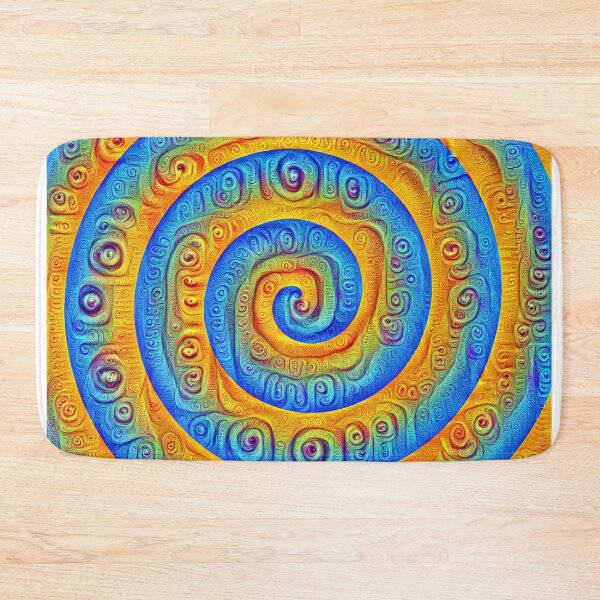 Item preview, #DeepDreamed Swirl designed and sold by blackhalt.