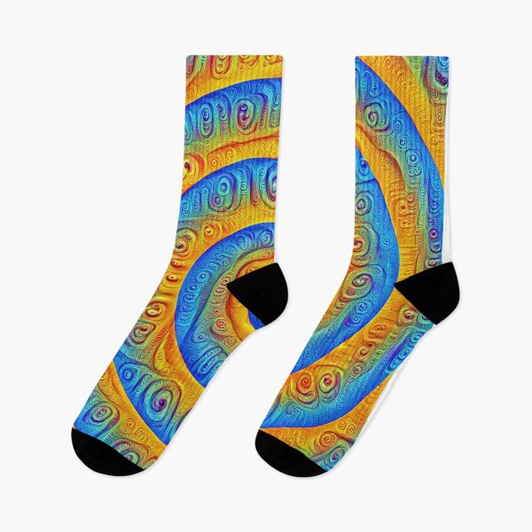 Item preview, #DeepDreamed Swirl designed and sold by blackhalt.