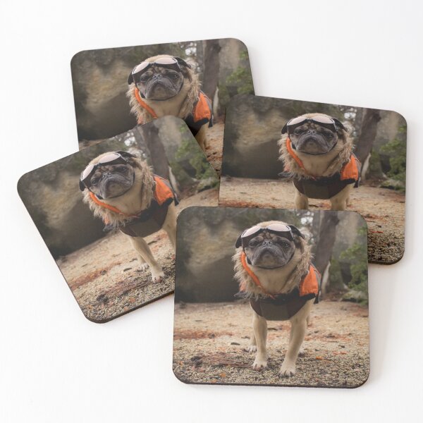 Item preview, The Impatient and Prepared Adventure Pug designed and sold by pugventurephoto.