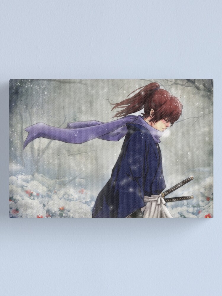 Himura Kenshin" Canvas Print By Tsuyoshi | Redbubble