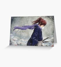 Himura Kenshin Greeting Card