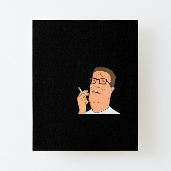 King of the Hill Canvas Mounted Print