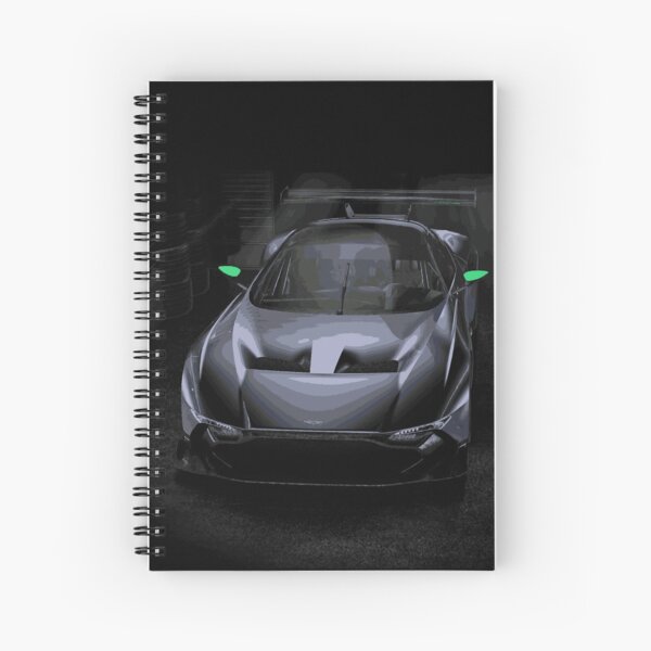 Aston Martin Vulcan Race Car Spiral Notebook