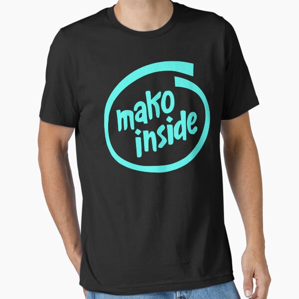 Vista previa del artículo con la obra «Mako en el interior», diseñado y vendido por tuliptreetees.
