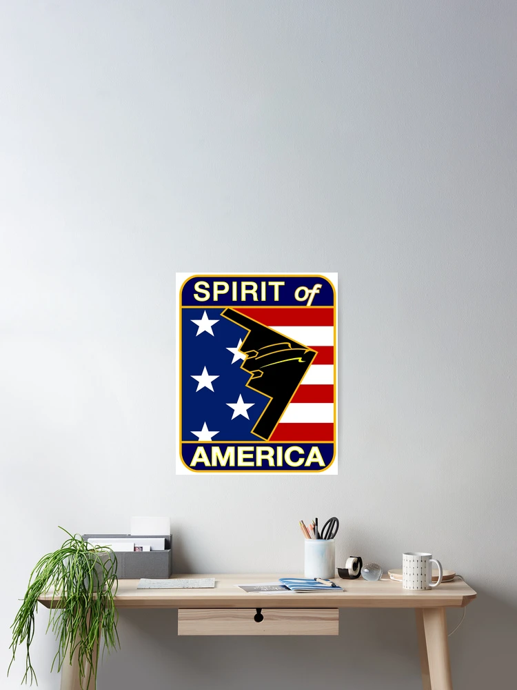 Thumbnail 2 of 3, Poster, B-2  Program Logo designed and sold by Nikki SpaceStuffPlus.