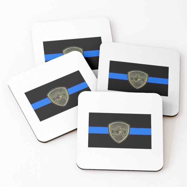 Item preview, Rhode Island State Police k-9 Blue Line designed and sold by Lawrence Baird.