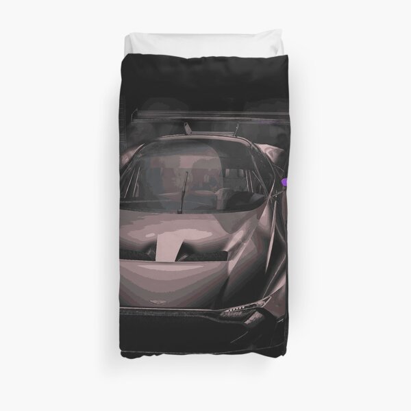Aston Martin Vulcan Race Car Duvet Cover