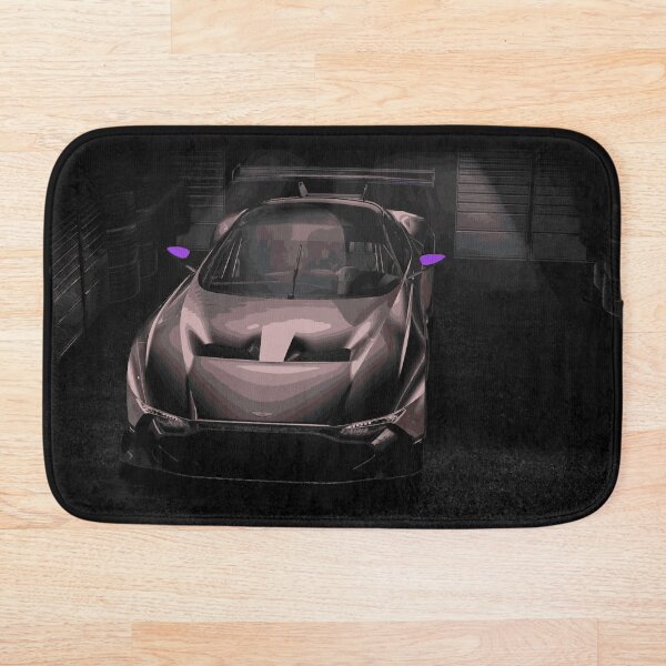 Aston Martin Vulcan Race Car Bath Mat