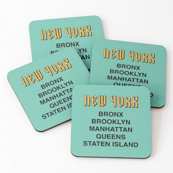 Item preview, New York Boroughs designed and sold by JamesShannon.