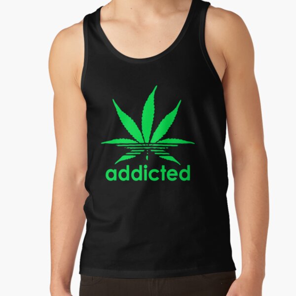marijuana Leaf Party Rave Weed Plant Cosmic Style dope  Racerback Tank Top small