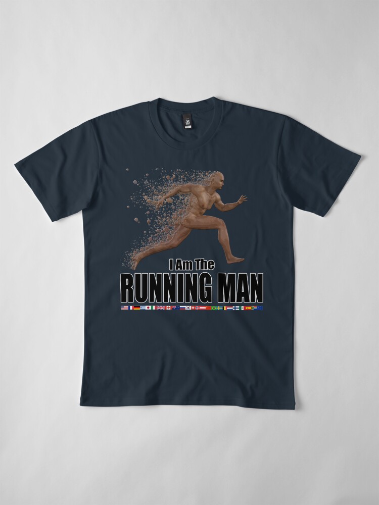 Alternate view of Running Man Premium T-Shirt
